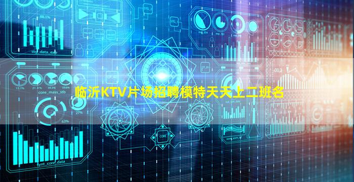临沂KTV片场招聘模特天天上二班名